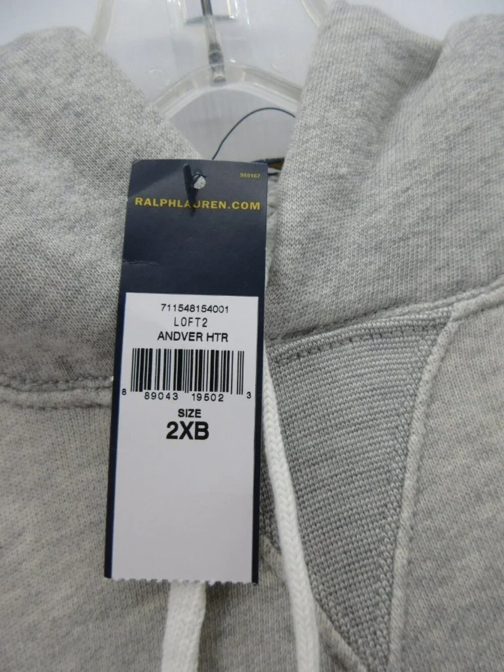 Polo Ralph Lauren Sweatshirt 2XB Big Distressed Athletic Div 67 Graphic